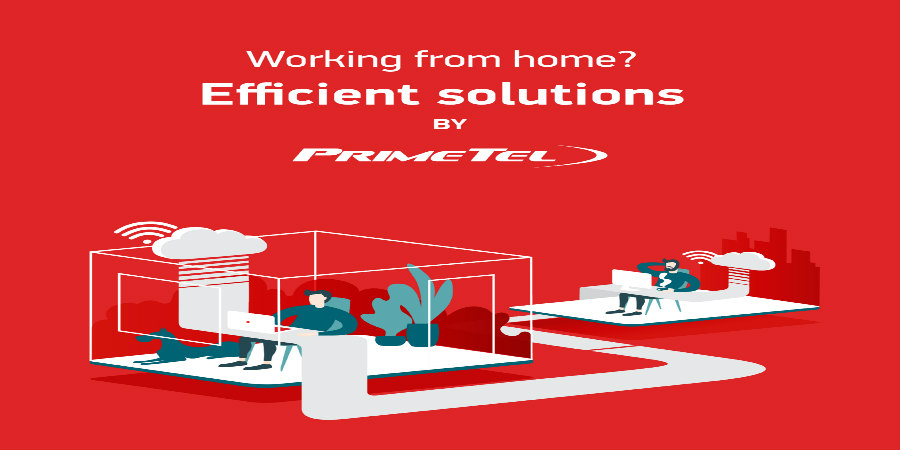 PrimeTel Business - Εργασία από το σπίτι χωρίς περιορισμούς
